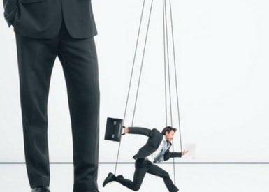TasklyHub Featured Blog Image Of man being controlled by string