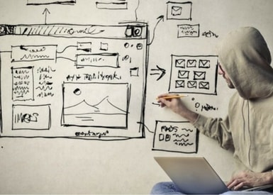 TasklyHub Featured Blog Image of person planning on paper