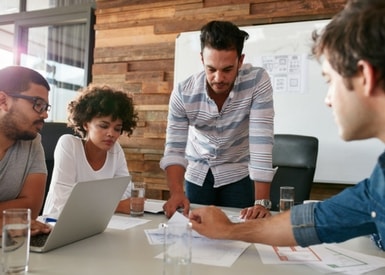 TasklyHub Featured Blog Image Of HR Team Meeting