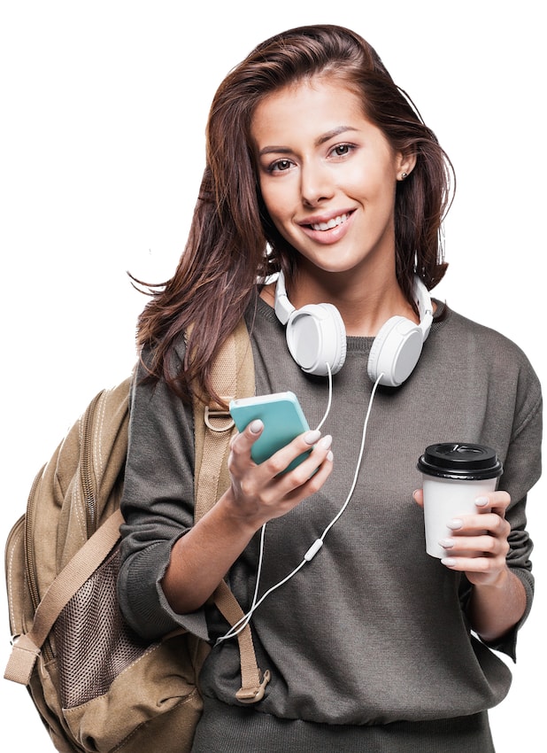 TasklyHub Free Task Management Software Cover Image of Friendly Woman