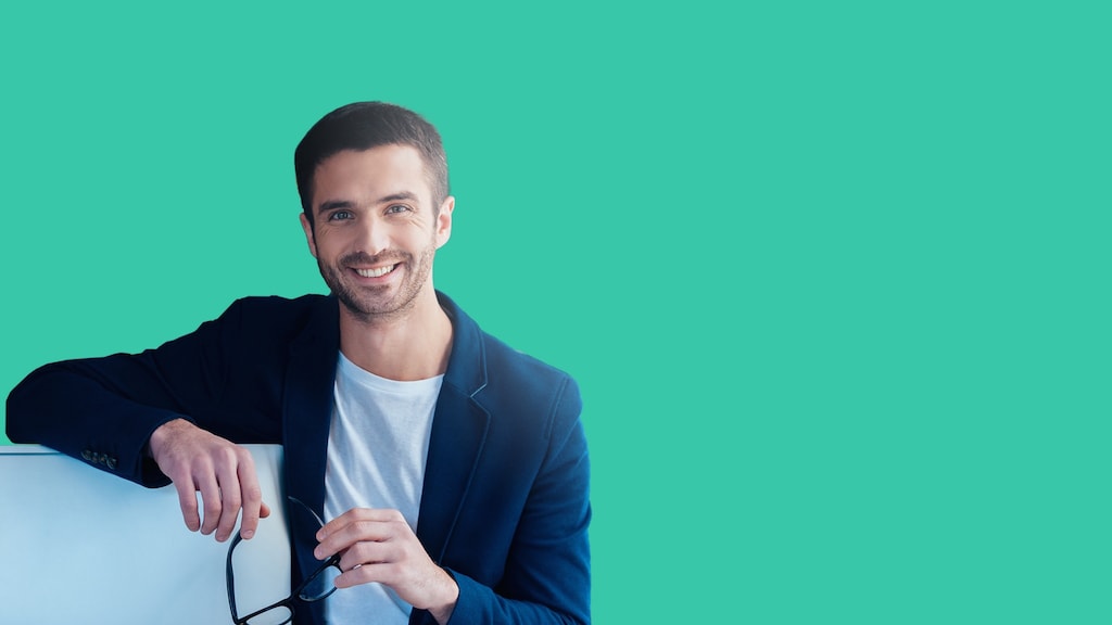TasklyHub Free Task Management Software For Operations Man Standing Next To Whiteboard