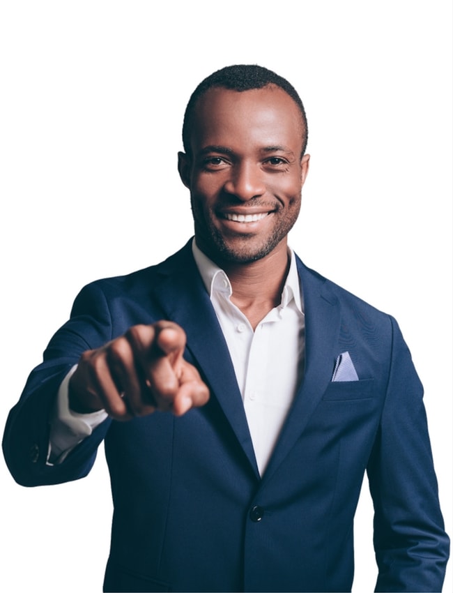 TasklyHub Free Task Management Software For Sales Teams Cover Image of Male Leader